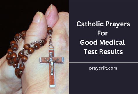 prayer for medical test results|Catholic Prayers for Good Medical Test Results (Full List & Guide .